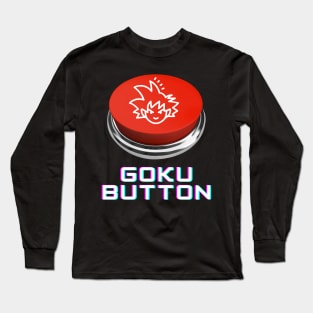 Goku Button Long Sleeve T-Shirt